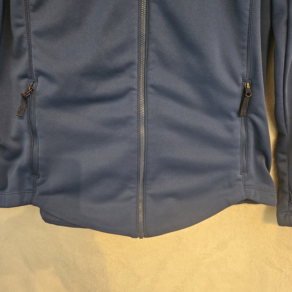 Port Authority Blue Fleece Lined Full Zip-Up Jacket Women's Size XL 3M Logo - Picture 6 of 9